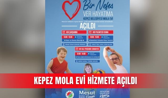 Kepez Mola Evi hizmete açıldı