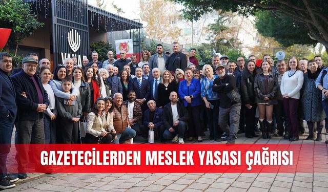 Gazetecilerden meslek yasası çağrısı