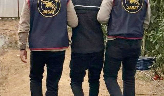 Jandarma ekipleri hükümlüyü yakaladı