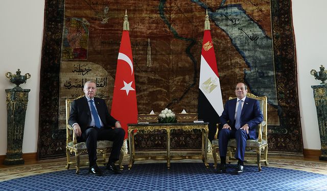 Cumhurbaşkanı Erdoğan, Sisi ile görüştü