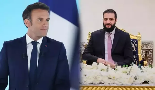 Şara ile Macron telefonda görüştü