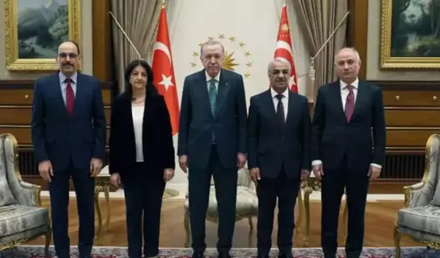 Cumhurbaşkanı Erdoğan, DEM Parti heyetini kabul etti