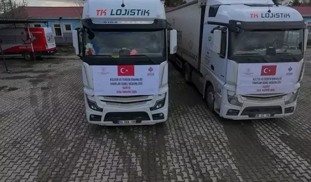 Vakıflar Genel Müdürlüğü, Suriye'ye 20 bin gıda kolisi gönderdi