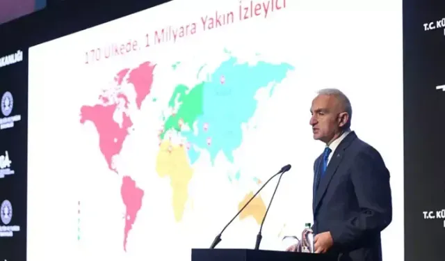 Bakan Ersoy Açıkladı: Dizilerin her bir bölümü için 100 bin dolar destek sağlanacak