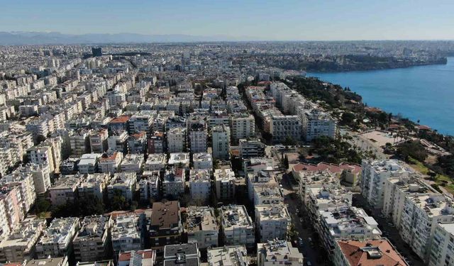 Antalya’da konut satışında Ocak tablosu