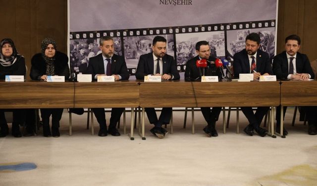 Nevşehir’de 28 Şubat mağdurlarıyla buluştu