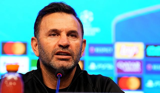 Okan Buruk: "Sahamızda kazanıp, ikinci maç için avantaj elde etmek istiyoruz"