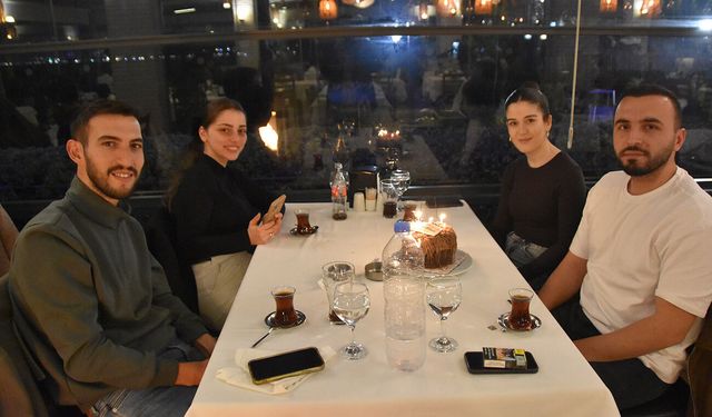 Doğum gününü Alara'da kutladı