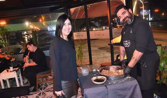 The Kanat Patrondan çiğ köfte