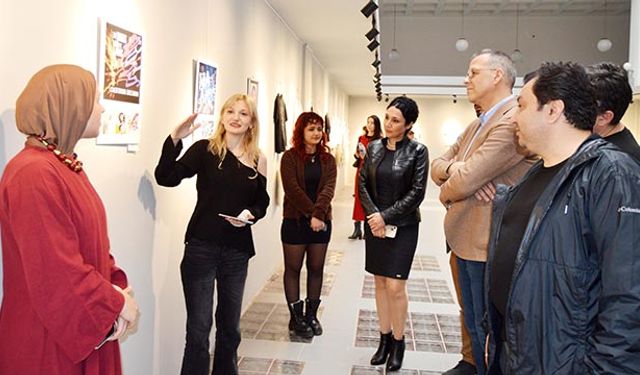 AÜ'den grafik tasarım sergisi