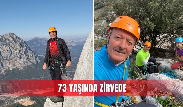 73 yaşında zirvede