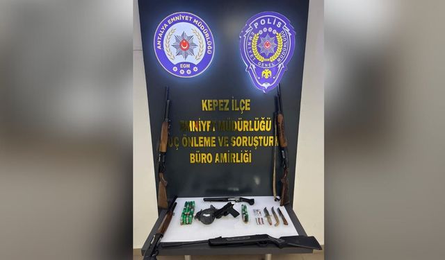 Kepez’de şafak operasyonu