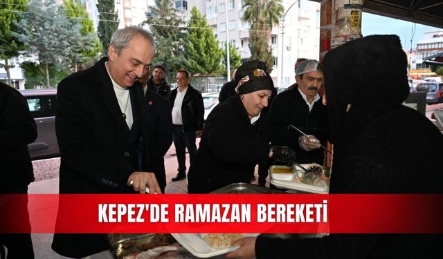 Kepez'de Ramazan bereketi