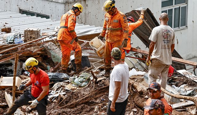 Brezilya'daki selde can kaybı 40'a yükseldi