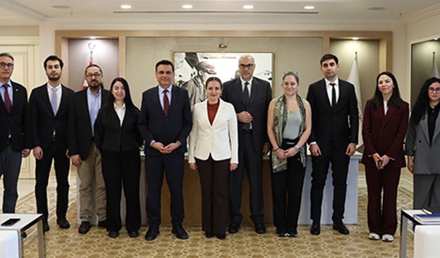 YİDEP heyeti Büyükşehir'i ziyaret etti