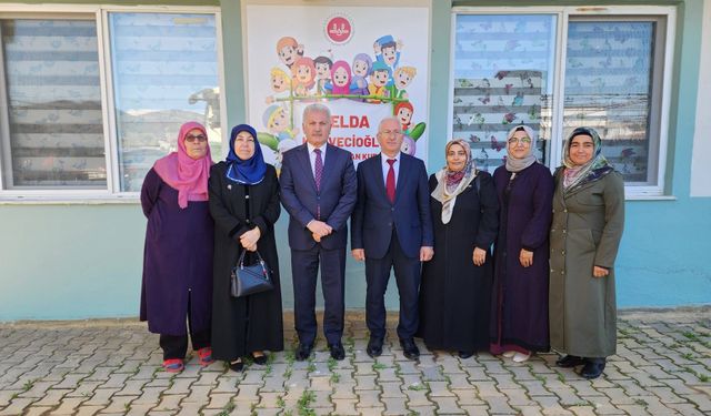 Müftüden Kur’an kursuna ziyaret