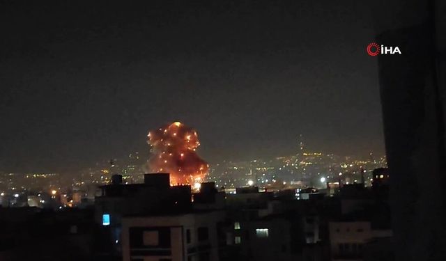 İsrail ordusu: "80'den fazla savaş uçağı gece boyu İran'a 230 bomba attı"