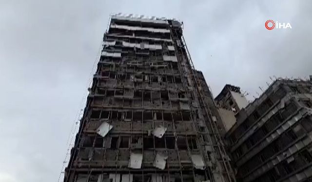 İsrail-ABD ordusunun vurduğu Gandi Hastanesi’ndeki hasar görüntülendi