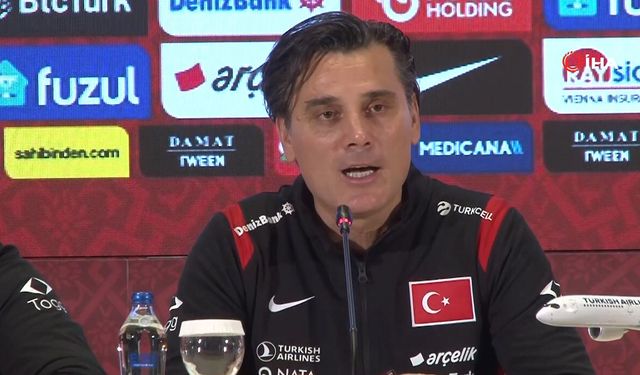 Vincenzo Montella: "Aklımızda mağlubiyet yok çünkü hedefimiz belli"