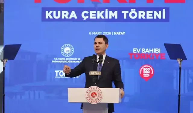 Bakan Kurum: 500 bin konut için çalışacağız, başaracağız