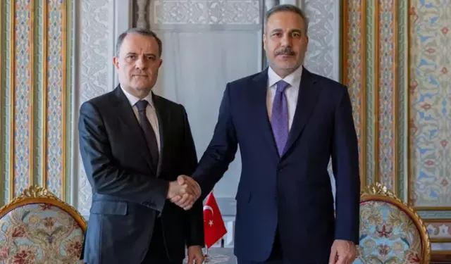 Bakan Fidan Azerbaycan Dışişleri Bakanı Ceyhun Bayramov ile bir araya geldi