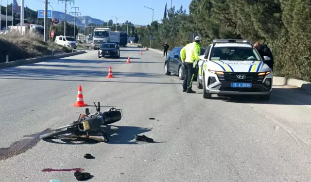 Burdur'da kazada 1 kişi yaralandı