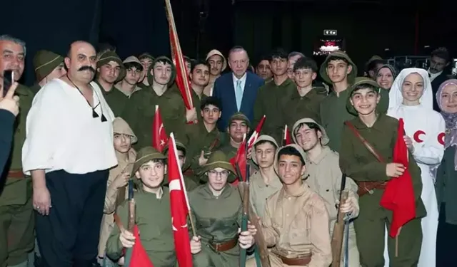 Cumhurbaşkanlığı Külliyesi'nde 'Şüheda 1915' tiyatro oyunu sahnelendi