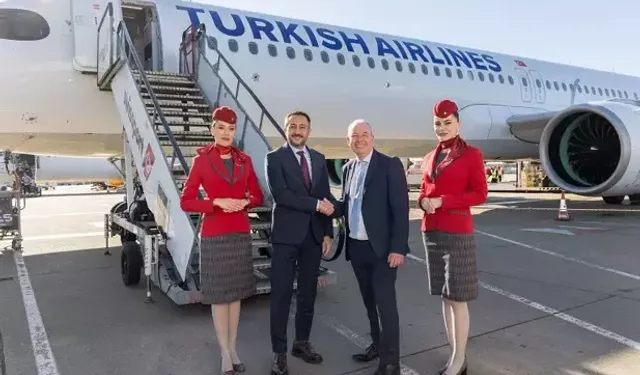 THY, Londra Stansted uçuslarına başladı