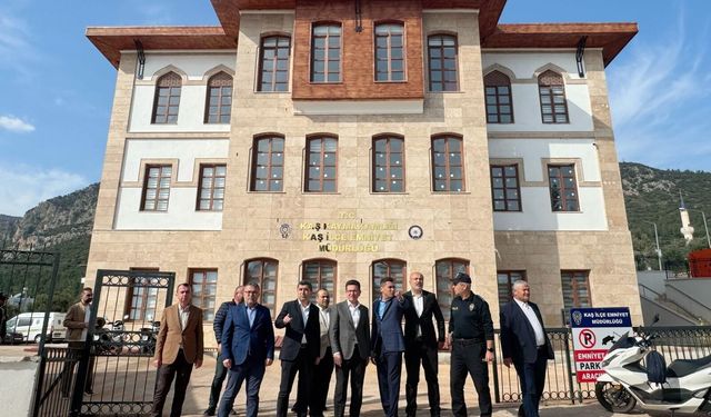 Kaş'ta modern hükümet konağı hizmette