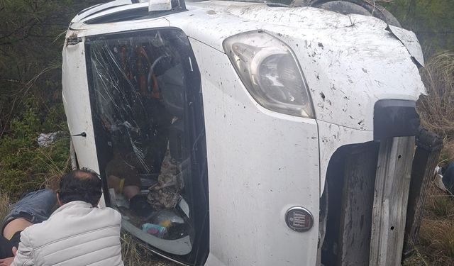 Akseki-Manavgat Karayolunda feci kaza