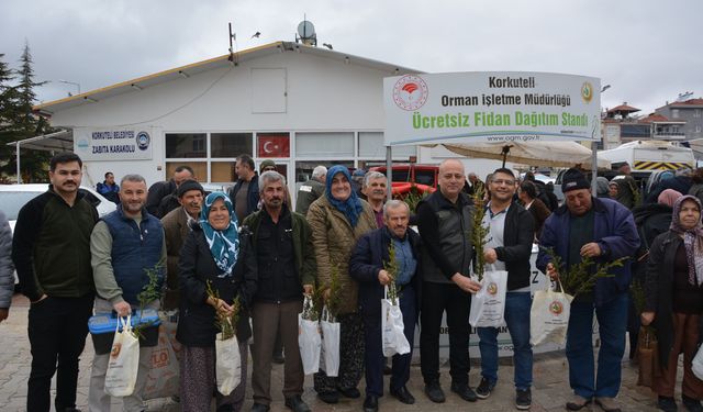 Korkuteli’nde yeşil seferberlik