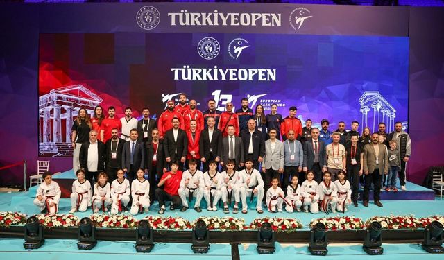 Türkiye Open 2026'da Türk sporculardan 262 madalya