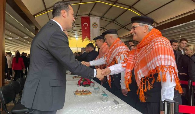 Alanya'da protokol bayramlaştı