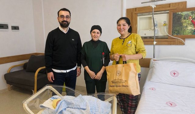 Bebeklere 'hoş geldin' hediyesi