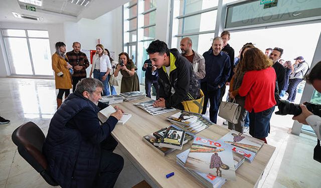 Usta gazeteci öğrencilerle bir araya geldi