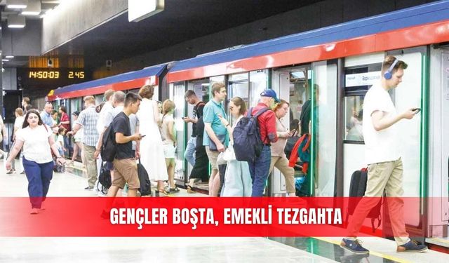 Gençler boşta, emekli tezgahta
