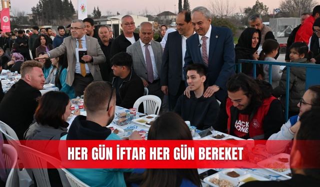 Her gün iftar her gün bereket