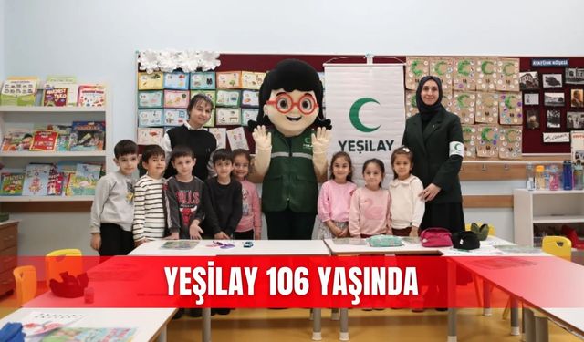 Yeşilay 106 yaşında