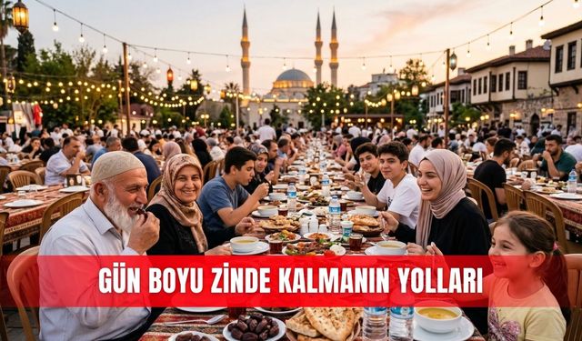 Gün boyu zinde kalmanın yolları
