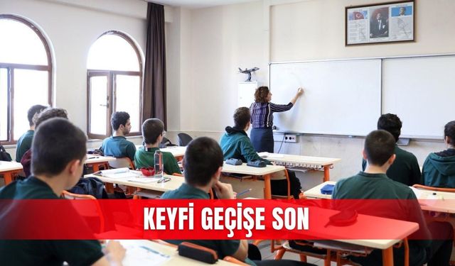 Keyfi geçişe son