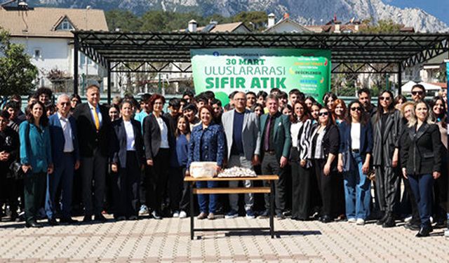 Kemer'de Sıfır Atık Günü etkinliği