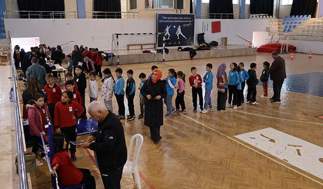 Korkuteli'de öğrencilere yönelik yetenek taramaları