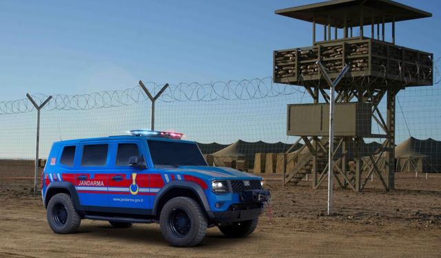 Türkiye’nin ilk yerli ve milli doğuştan zırhlı aracı olan TULGA 4x4’ün Jandarmaya teslimatları başladı