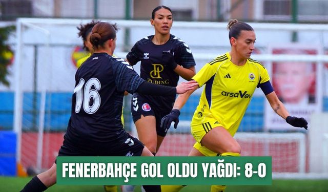 Fenerbahçe, 1207 Antalyaspor karşısında gol oldu yağdı: 8-0