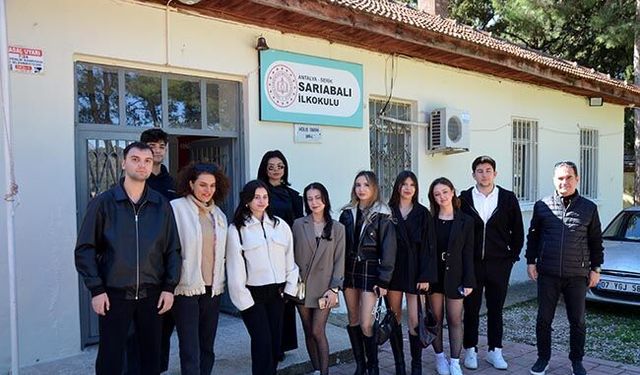 Akdeniz Üniversitesi öğrencilerinden örnek proje