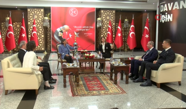 MHP ve DEM Parti bayramlaştı