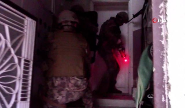 56 ilde DEAŞ Terör Örgütü’ne yönelik düzenlenen operasyonlarda 525 şüpheli yakalandı