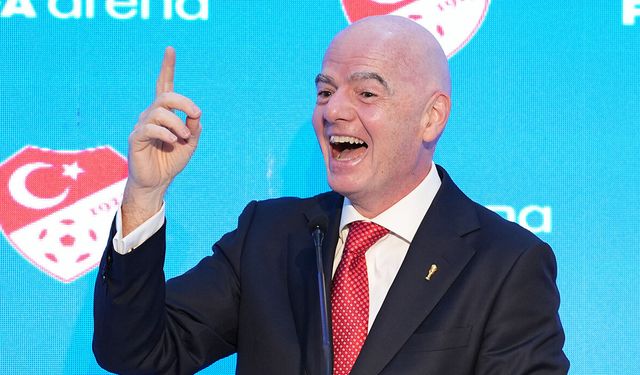 FIFA Başkanı Infantino, Türkiye tezahüratı yaptı