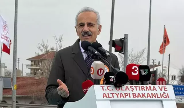 Bakan Uraloğlu: Biz laf değil eser üretiyoruz