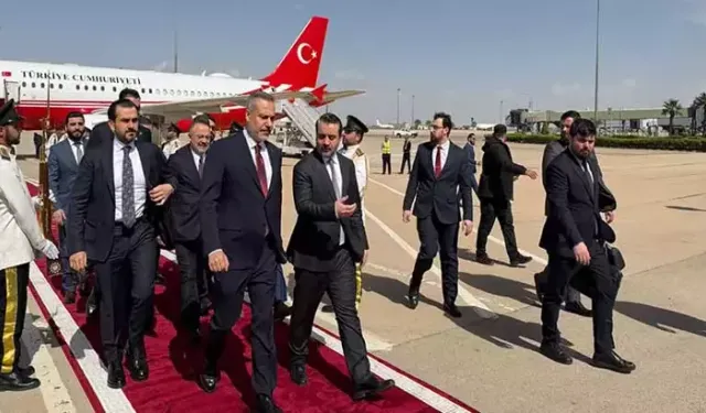 Bakan Fidan, Suriye'ye gitti